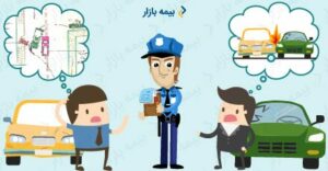 تصادف صحنه به هم خورده