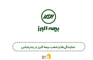 شعب و نمایندگی های بیمه البرز بندرعباس